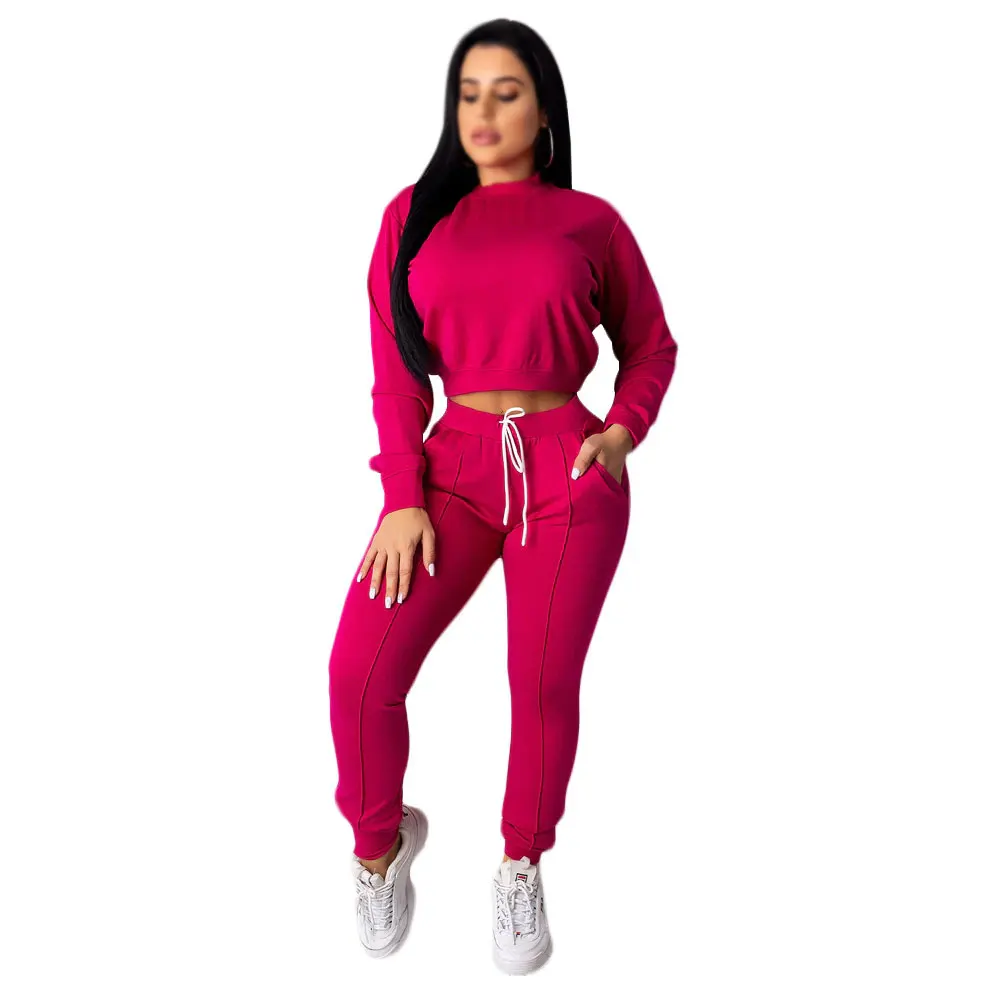 
 Latest Design Top Quality Women Sweat Suit /New Design Sweat Suit For Women  