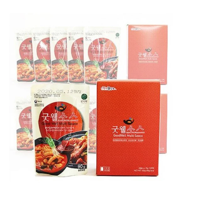 Best selling healthy food sauce made with 100% domestic ingredient of Korea Good Well Multi Sauce by Korean company