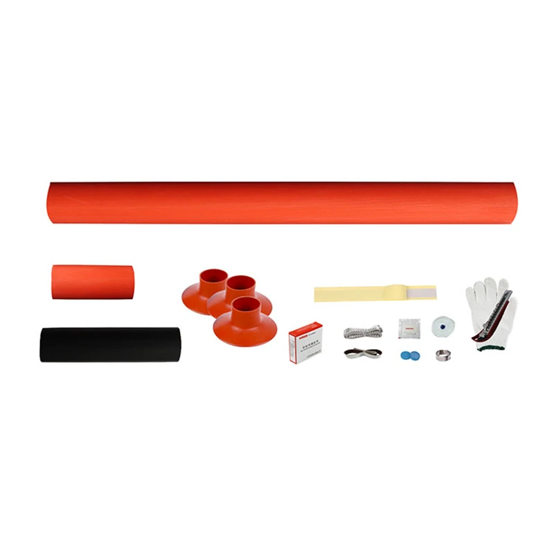 Высоковольтный наружный термоусадочный комплект для завершения кабеля с тремя жилами 35 кВ