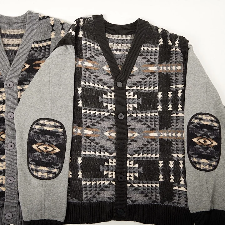 YINJ новый сезон 21FW кардиган мужской на заказ зимние мужские кардиганы молнии пальто большого размера Куртки Жилеты с v-образным