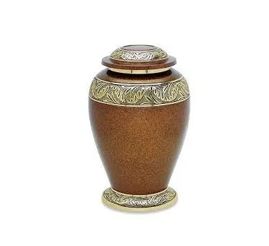 Платиновая латунная урна для кремации взрослых производитель из Индии Лидер продаж взрослая