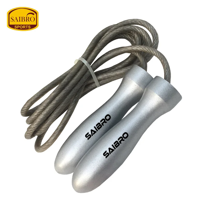 Steel Cable Wire Skipping/Jump Rope Great for boxing, speed and fitness training ,Tangle-Free Skipping Rope