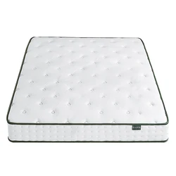 Inofia Sleep Well King Queen Size Latex Orthopedic Memory Foam Mattress In Box