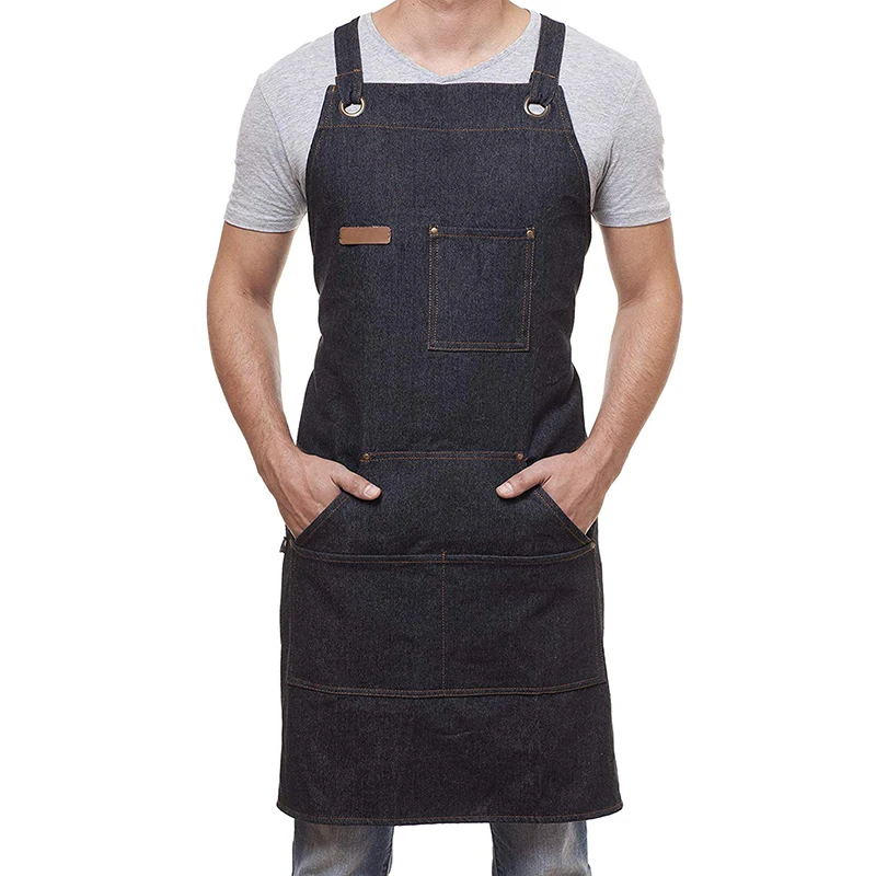 Apron Aprons Cheap Price Waterproof Cobbler Apron Double Side Apron With Pocket Pain Cobbler Work Vest Apron