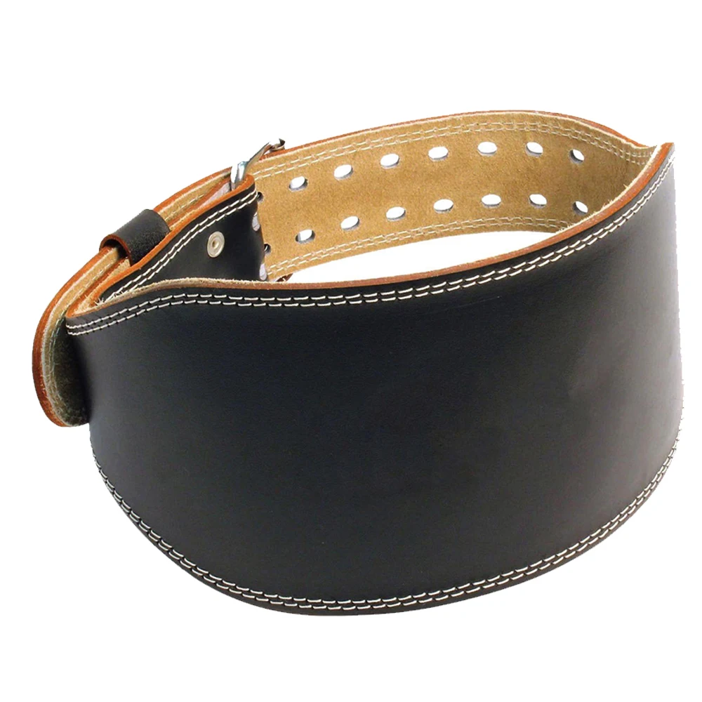 Тяжелый удобный кожаный ремень предназначенный для поддержки поясницы во время силовых тренировок