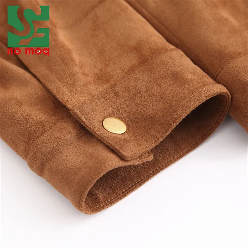 Noble quality fashionable motorcyclist Brown Fleece custom Leather jacket men
