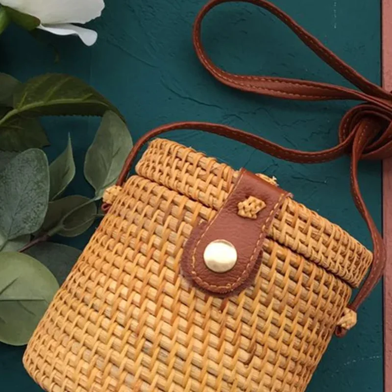 100% Eco-friendly Rattan Bag hot selling Cheap wholesale