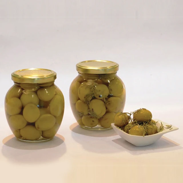 
Whole Green Olives (370ml) 