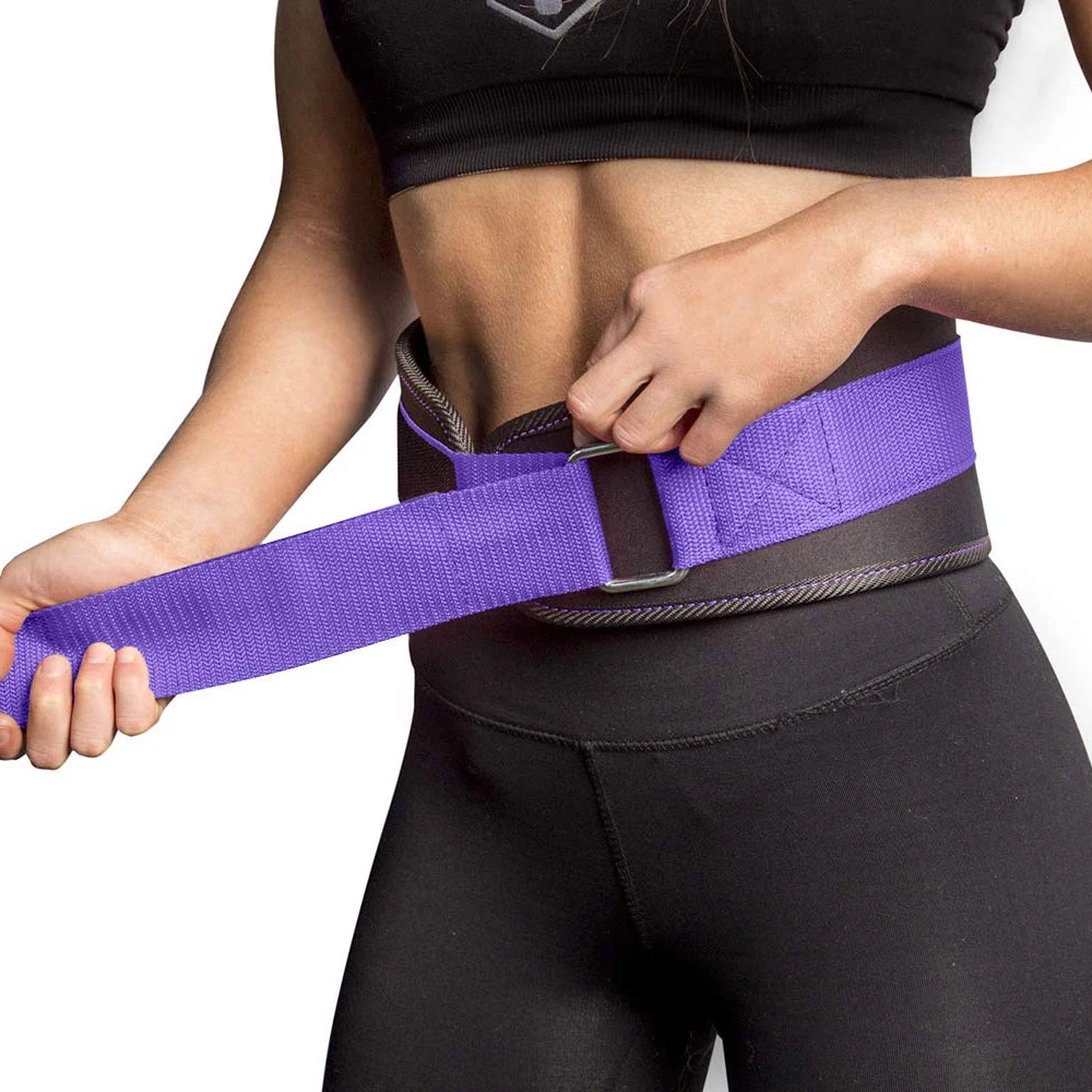 Gym Fitness Exercise Belt Heavy Weighted Pull up Weightlifting Belt Neoprene