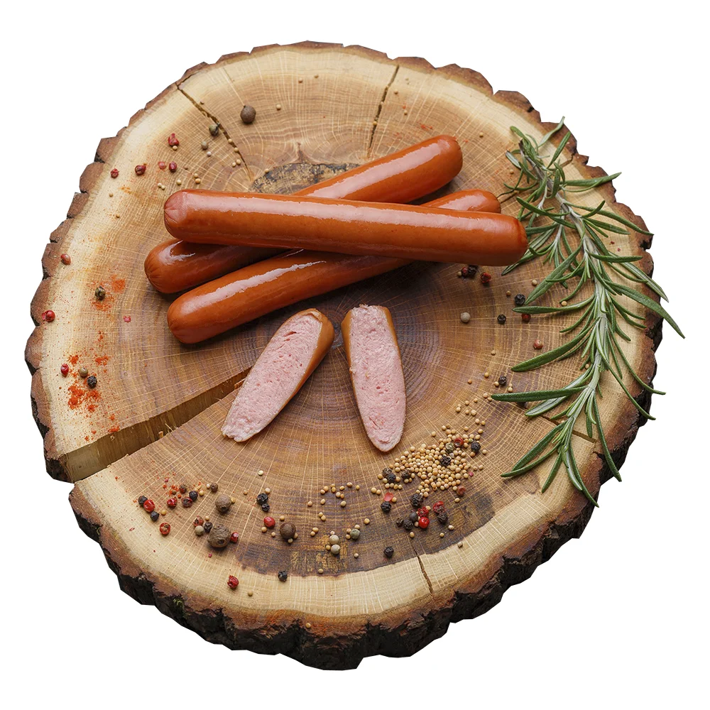 
Best quality hotdog Genevan smoked meat frozen sausages for hot dog 
