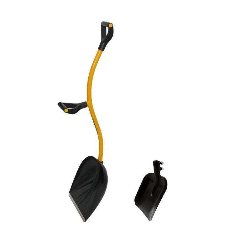 Durable ergonomic shovel has steel and plastic blade, tools for sale