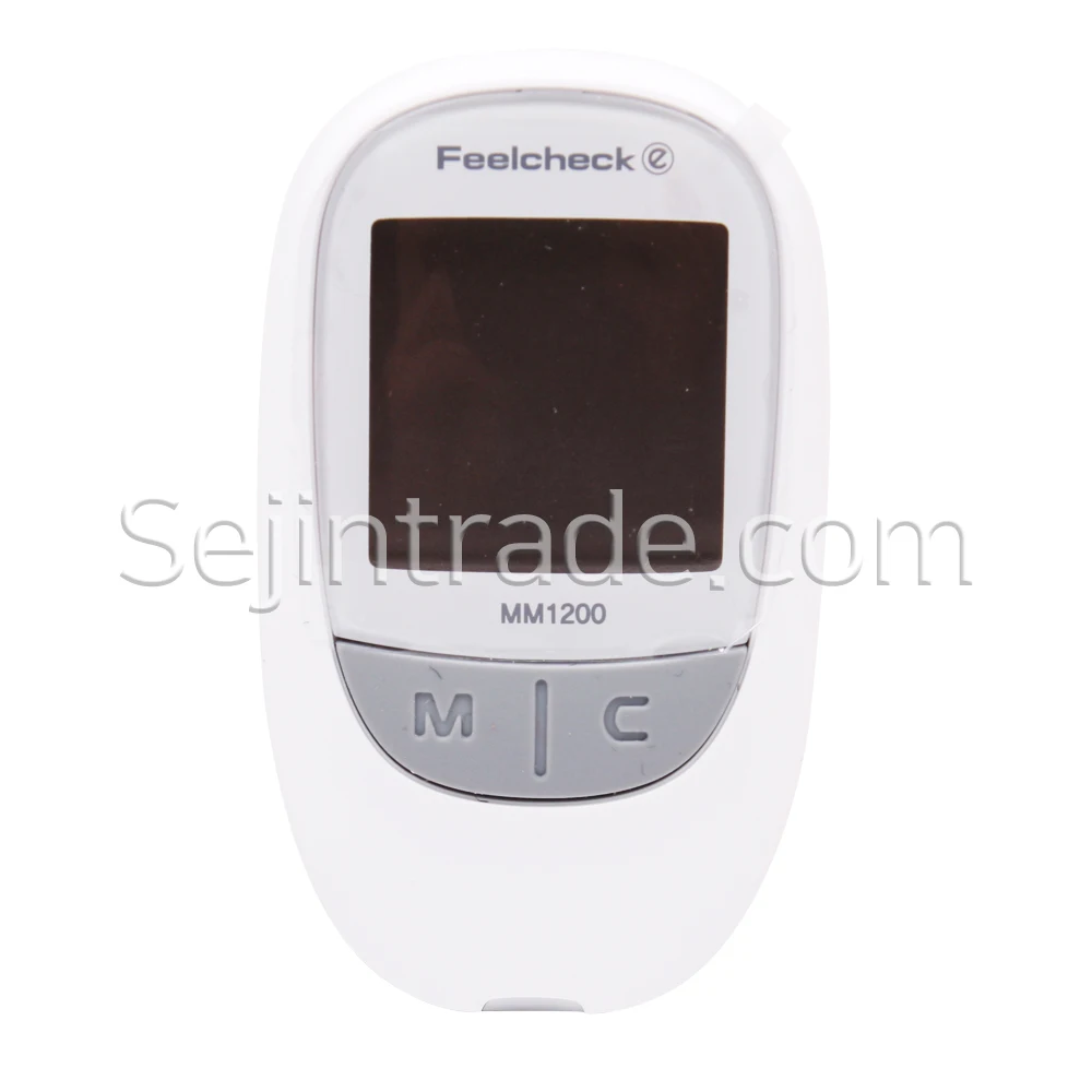 Feelcheck Blood Glucos Monitoring System Blood Sugar Meter Test Machine Automatic Code Korea 300 Test Results 5 Second Class III