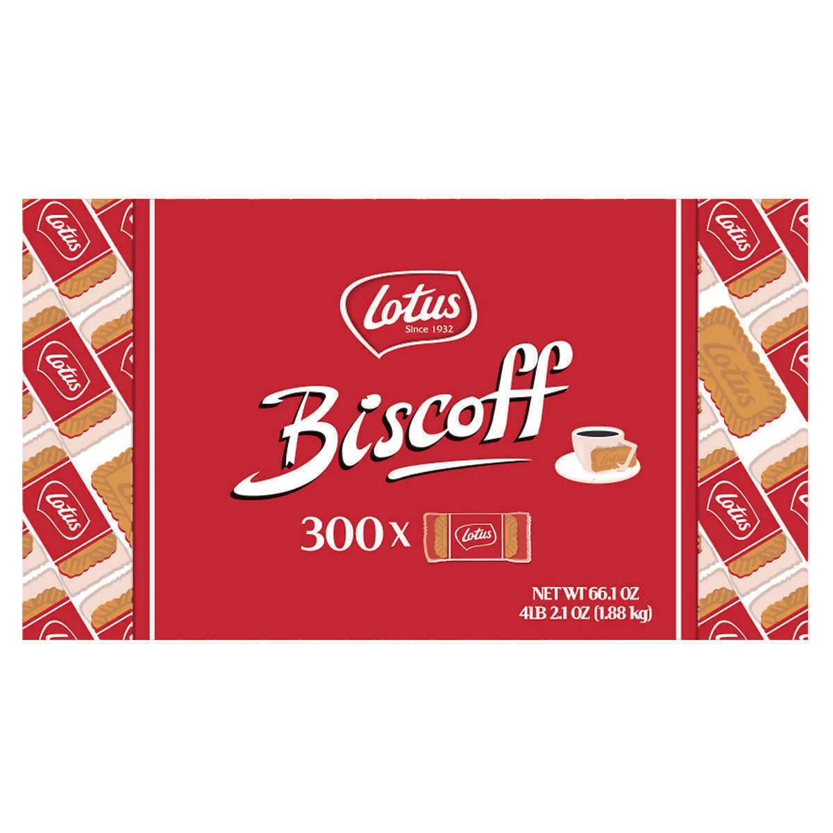  Оригинальное карамелизированное печенье Lotus-Biscoff-250