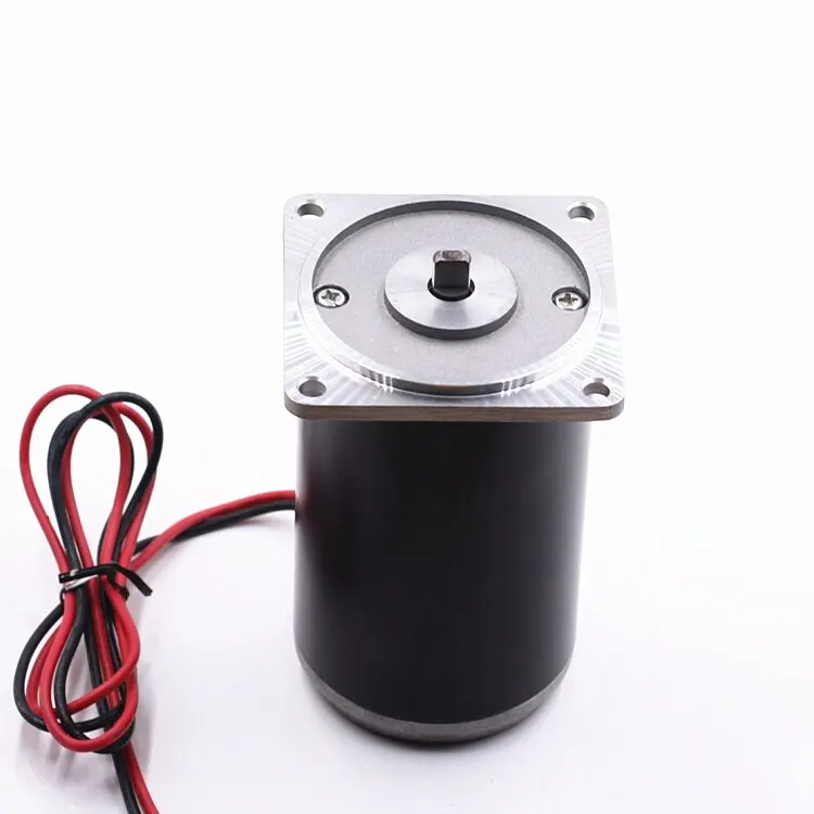 high quality customize ZYT63  brush 220V dc motor double ball bearing 12v dc carbon brush motor  supplier