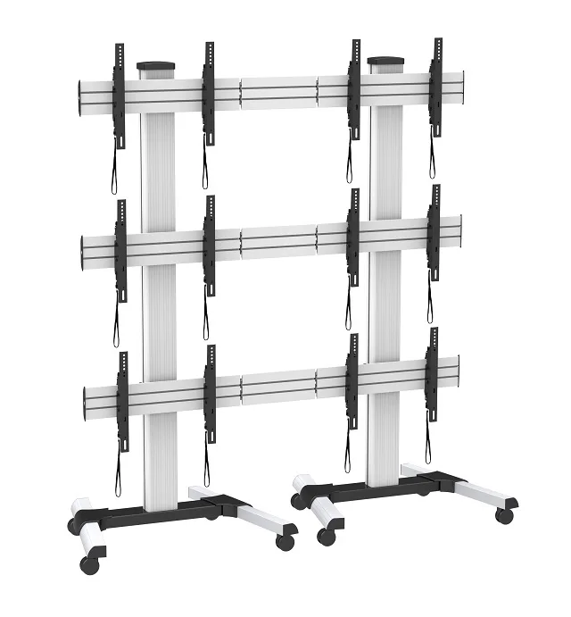 Напольная стойка для видеостены 2x3 ТВ