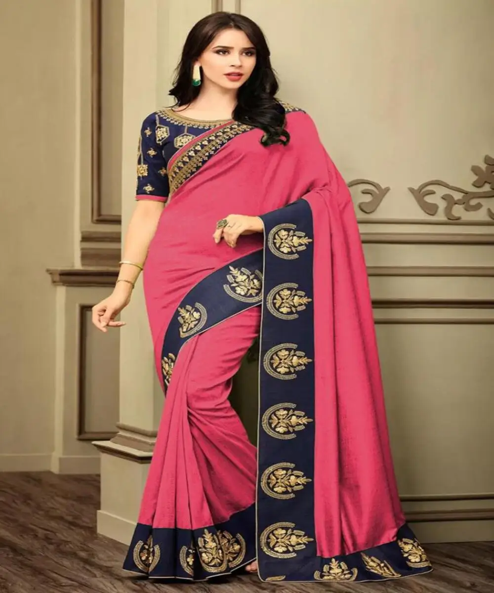 Banarasi silk jacquard saree with blouse women wear ladies party festival daily wear soft cotton silk sari wholesale low price