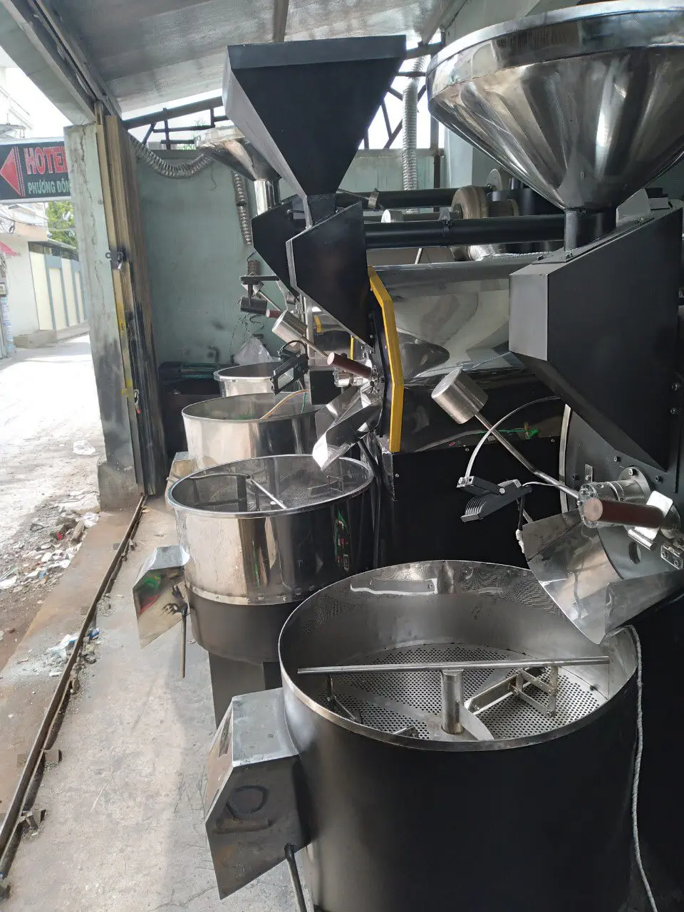  Вьетнамская машина для запекания кофейных зерен от 5 кг до 120