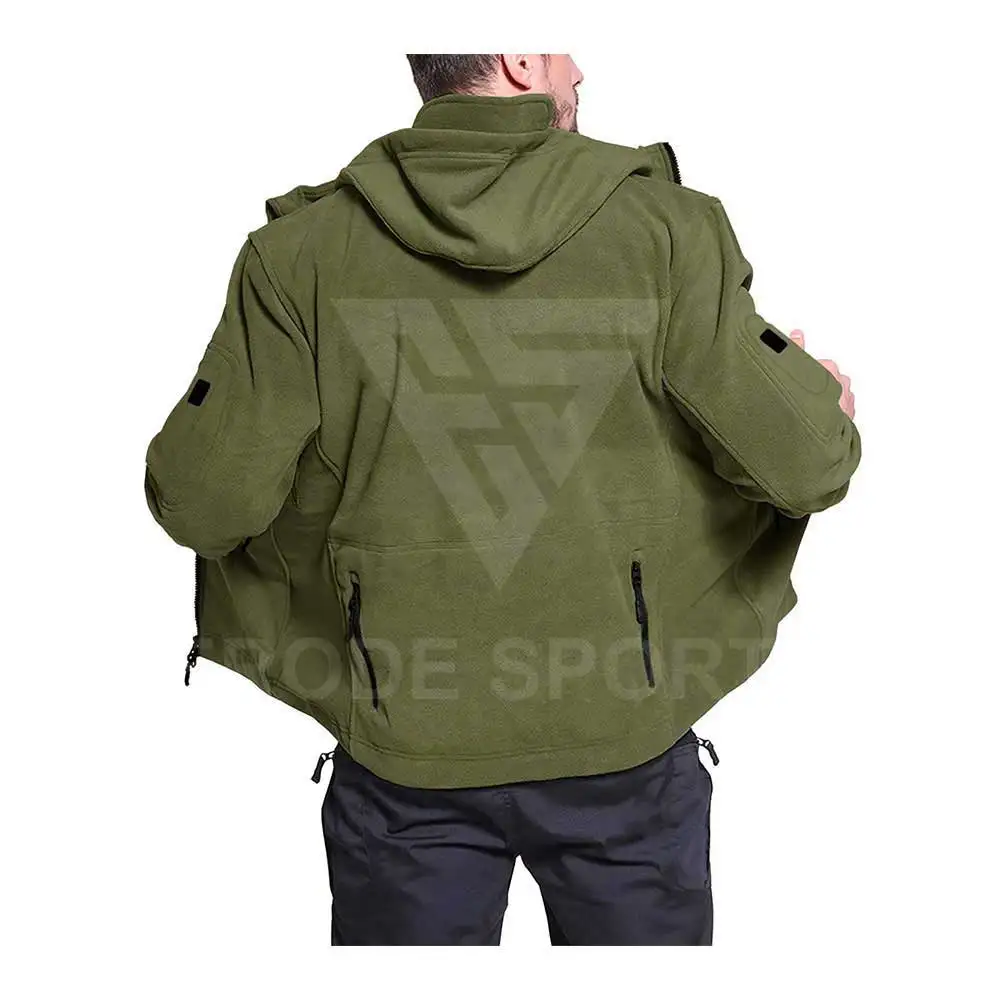 Wholesale Man Fashion Army Jacket Tactical Soft Shell Waterproof Casual Nylon Jacket For Man