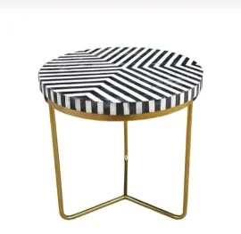 
wholesale modern designer rose gold stainless steel nesting center coffee table design 
