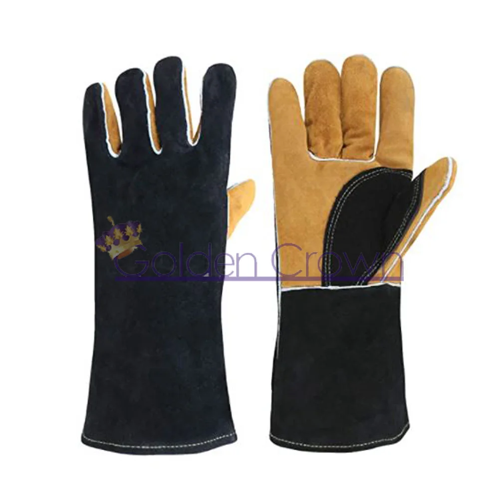 Welding Gloves Heat Resistant Mitts for Oven Grill Fire place Stove Welder gloves