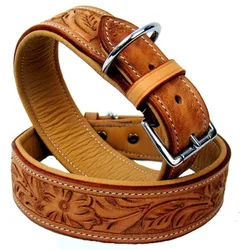 One Line Crystal Dog Collar
