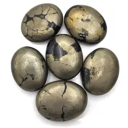 Premium quality Beautiful With Love Theme Pyrite  Palmstone Buy From Orgone Export