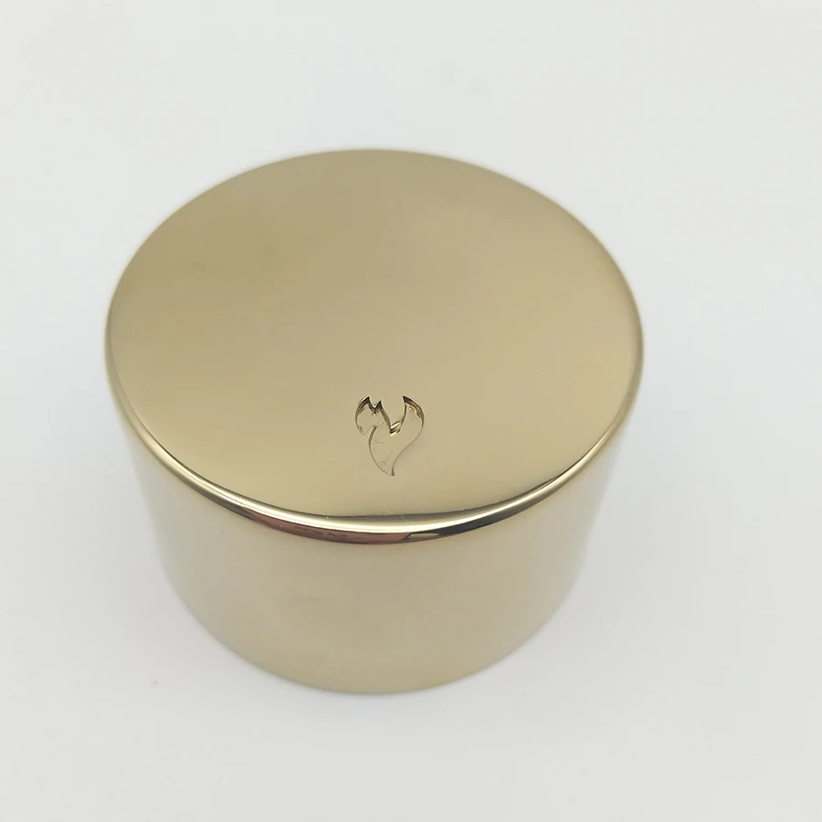 Custom zinc alloy gold finish gas stove knob