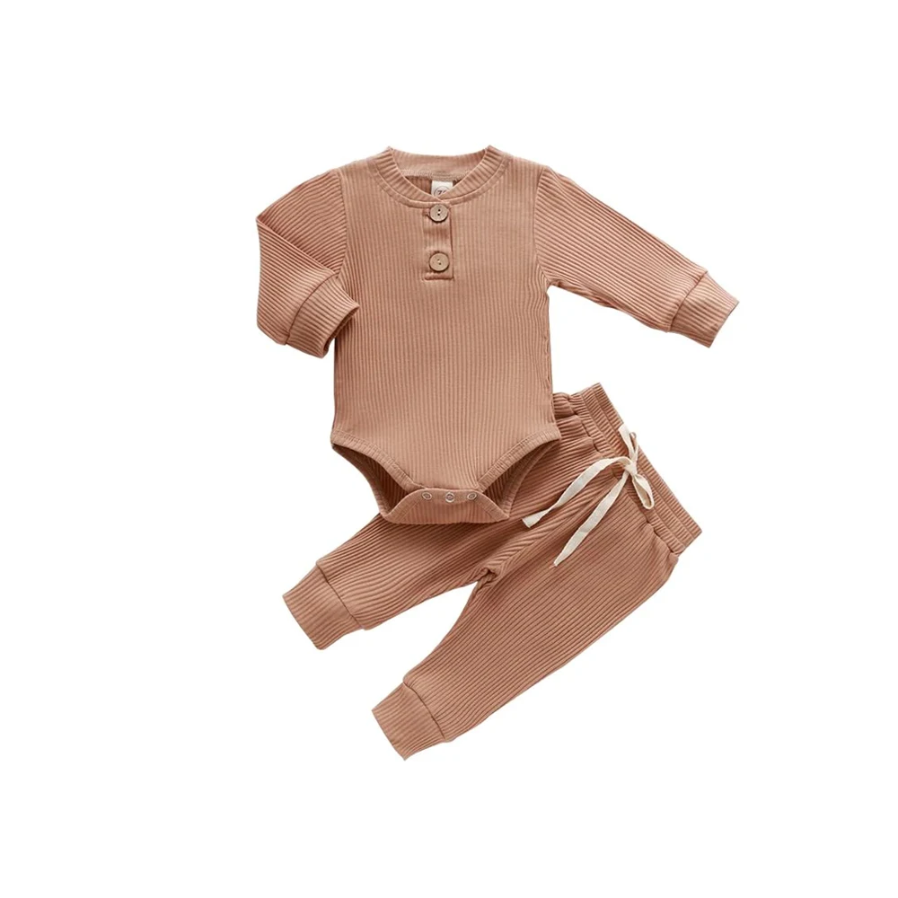 100% New Design Export Oriented Top Sale Unisex Baby Clothing Sets Baby Clothing 2pcs Sets From Bangladesh