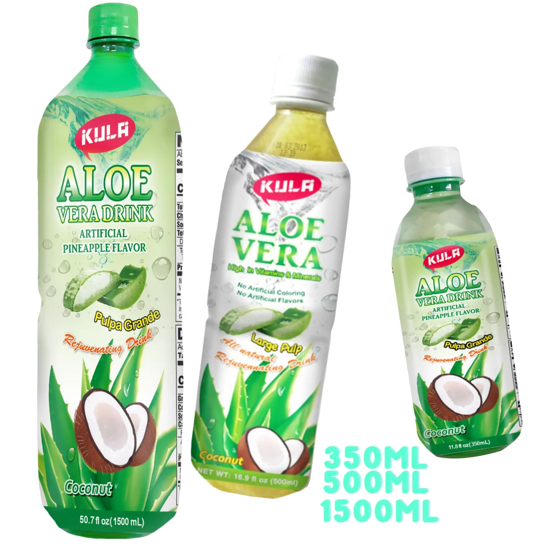 KULA PET Bottle 500ml 1500ml Aloe Vera Drink