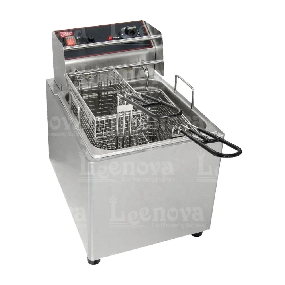 ELECTRIC DEEP FRENCH FRYER FOR COMMERCIAL USE FOOD PROCESSING MACHINERY  HIGHLY RECOMMENDED WHOLESALE PRICE