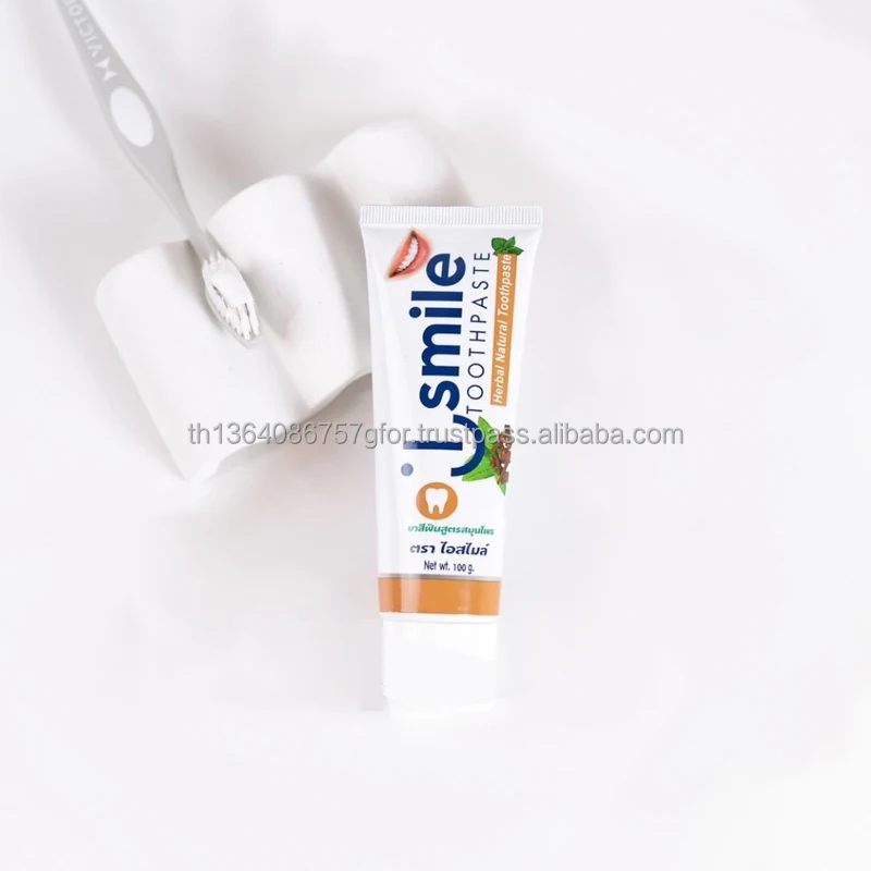 Зубная паста I Smile тайская травяная натуральная отбеливающая