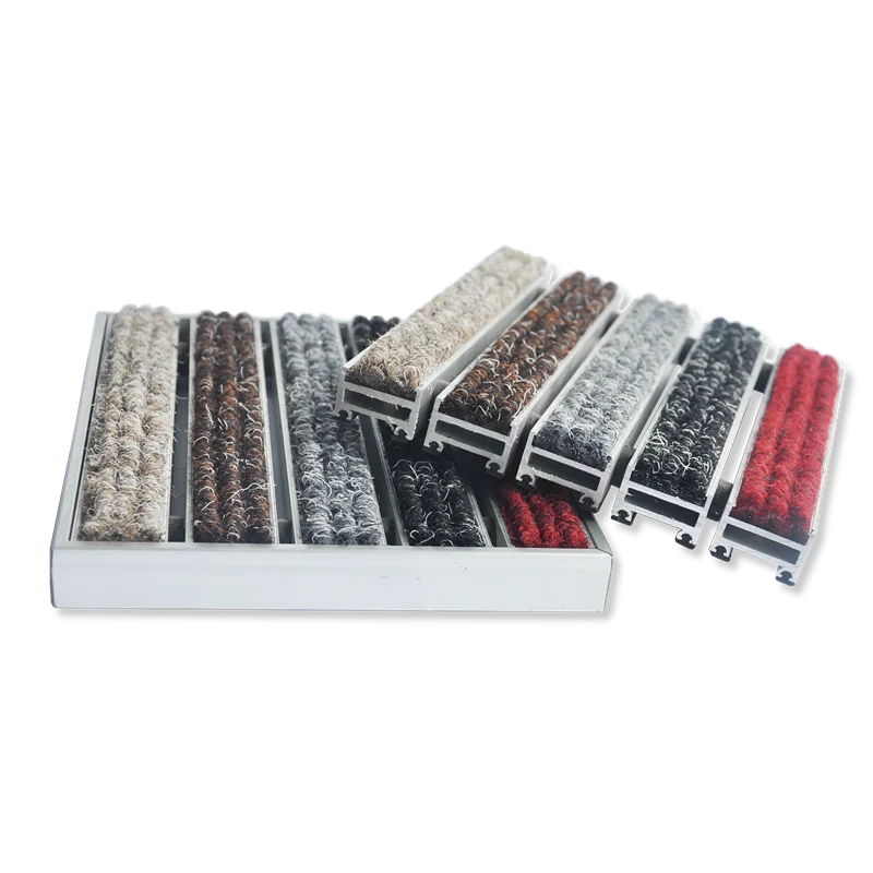 Dust Control Non Slip Aluminum Entrance Door Mat Commercial