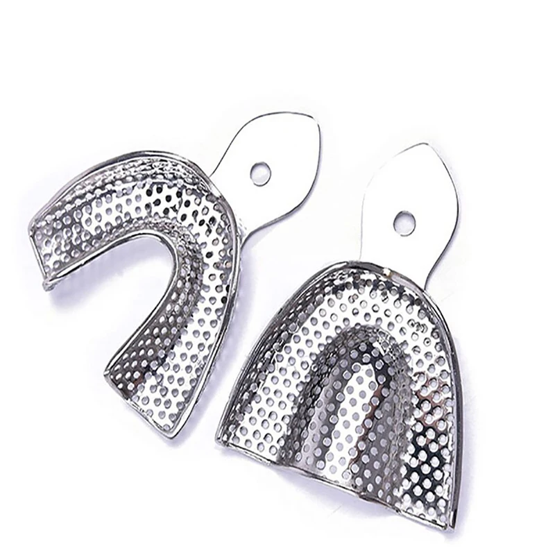 
Full Set Medical Dental Impression Trays Stainless Steel Dental Composite Implant Instruments Kit With Black Coated 