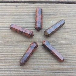 Wholesale Crystal Mahogany Obsidian Double Terminated pencil Gemstone chakra crystal healing Pencil Point for sale