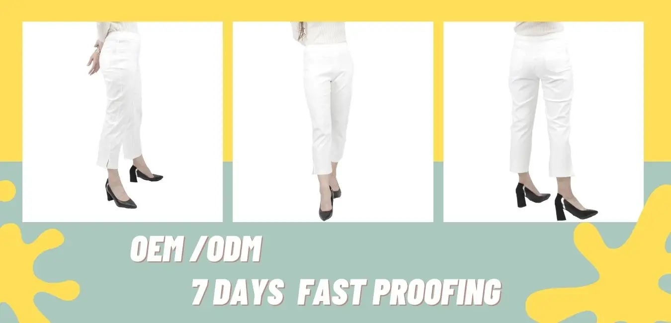 Brand On Sale Fashion Split Women Office Pants