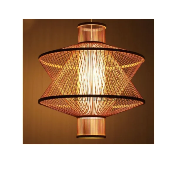 Лидер продаж настенная лампа из бамбука и