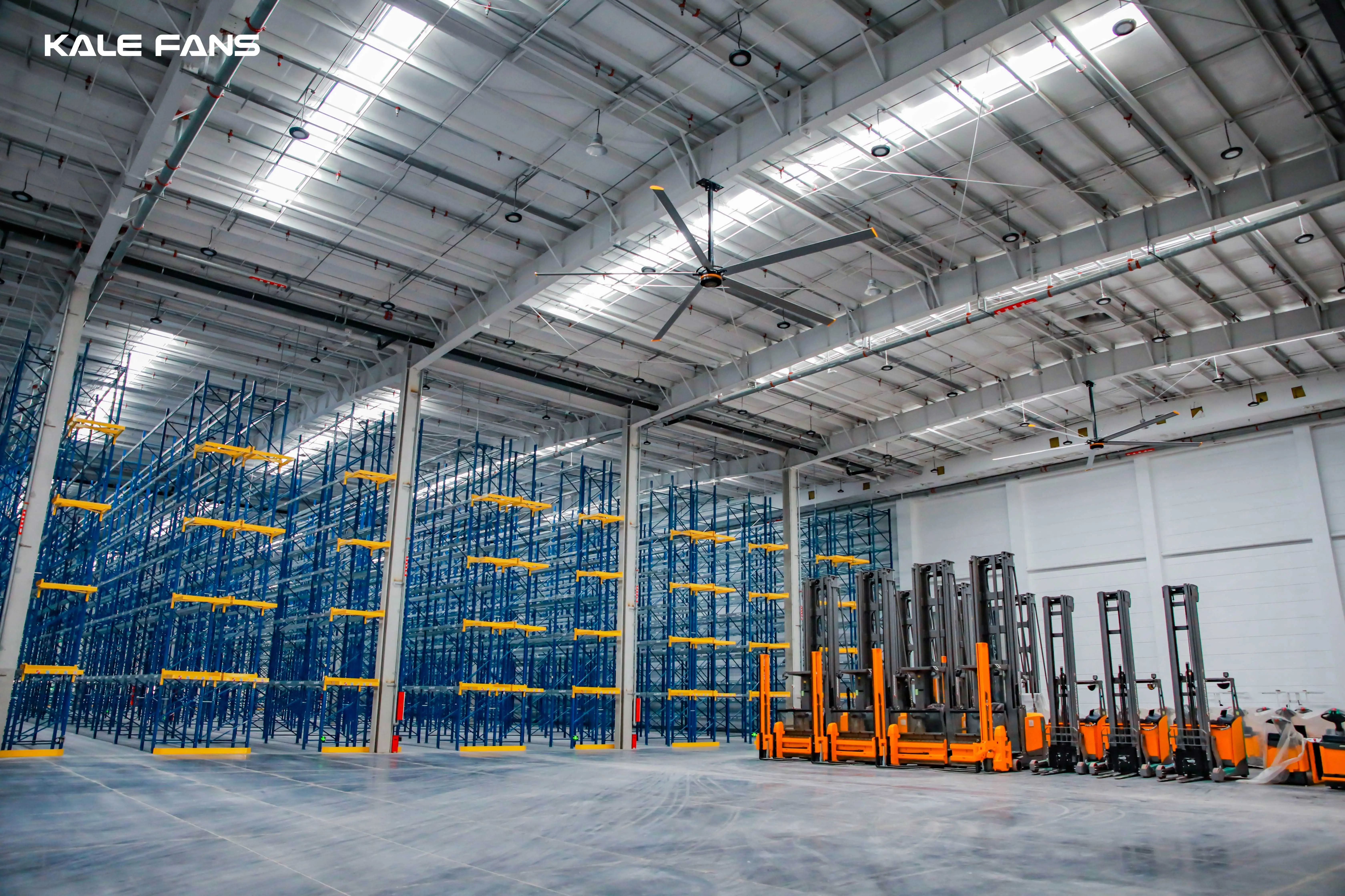 Kale Boreas II Gearbox HVLS Fan with 5 Aluminum Blades 20ft Large Ceiling Fan for Cooling & Ventilation in Airport