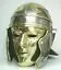 Roman Helmet Medieval Gallic Centenarian Imperial 18ga Face
