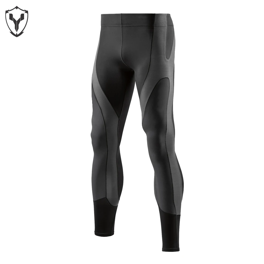 Стильные Новые Дизайны ваш собственный 100% полиэстер эластичная ткань мужские Леггинсы для бега компрессионные штаны спортзала Оптовая Продажа Лучшая цена