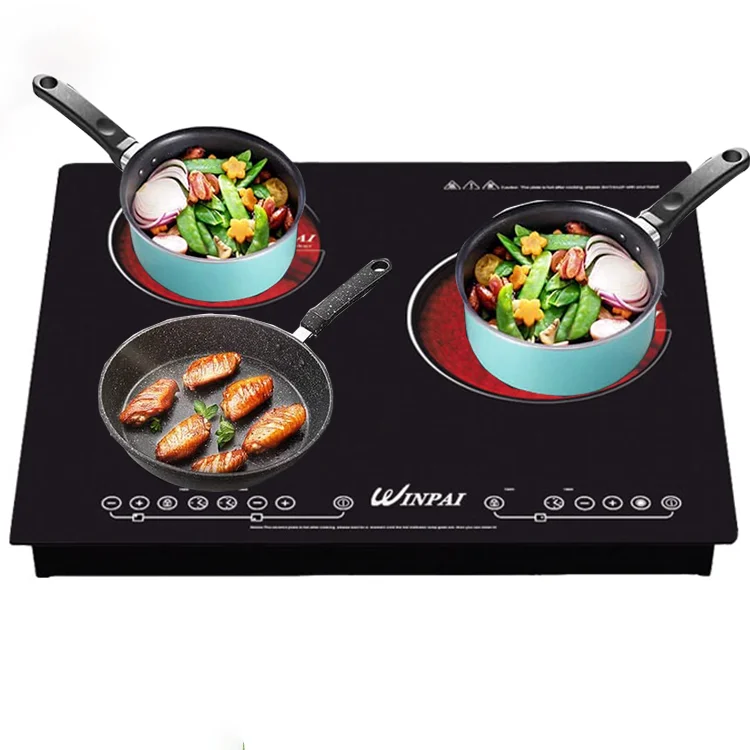 Таобао популярная модель Shabu 3 горелки индукционная плита инфракрасная плита для кухни