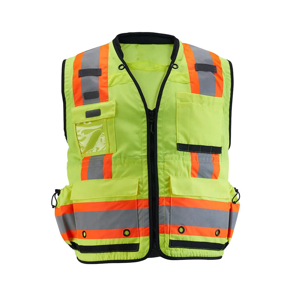 High Quality Wholesale Customized Logo Cheap Reflective Led Engineer Safety Vest Clothing best selling product in USA UK Europe