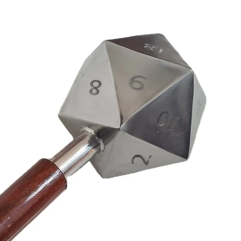 Туза из нержавеющей стали 20 размеров с деревянной ручкой (туза в стиле пожилого возраста) туза