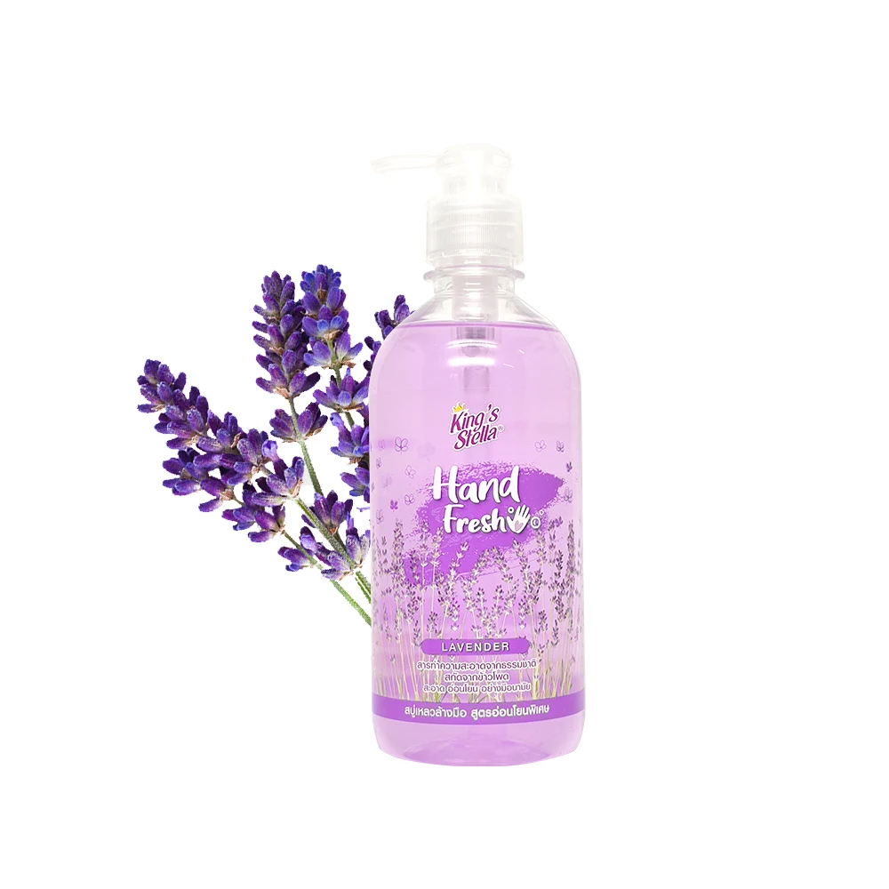 Premium Quality of Hand Fresh Extra Mild Liquid Soap 450 ml. Peach Scented from Thailand