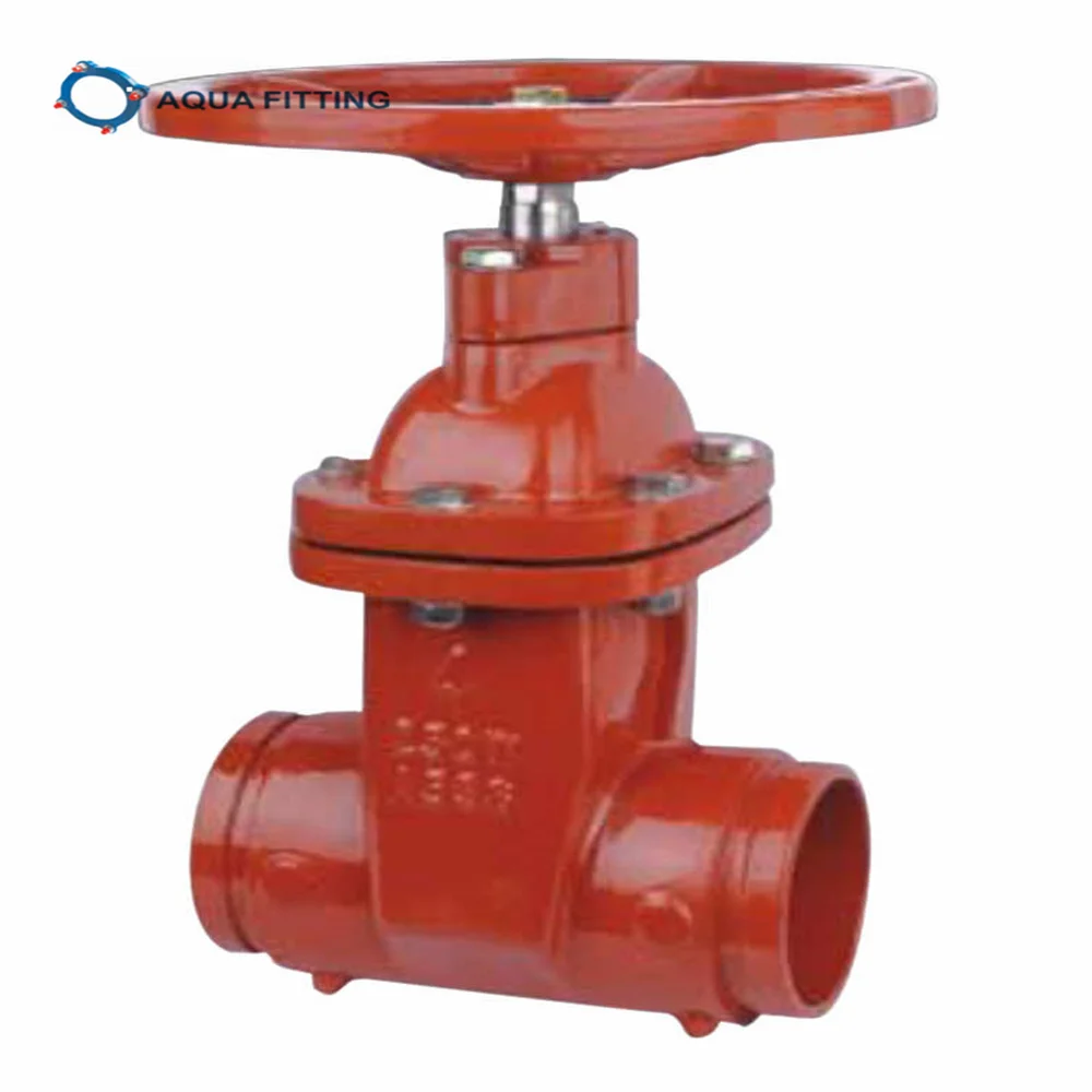 1 1/2-48 PN6-PN10-PN16   GROOVE END RESILIENT SEATED GATE VALVES