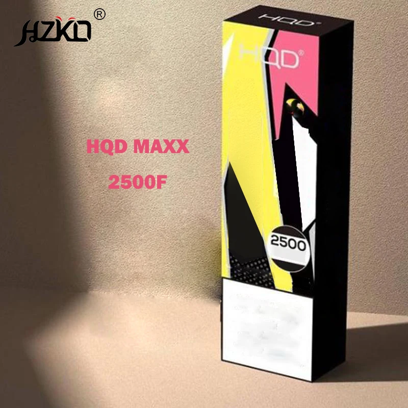 Оптовая цена оригинальные упаковочные материалы HQD MAXX 10 различных цветов 2500F в наличии