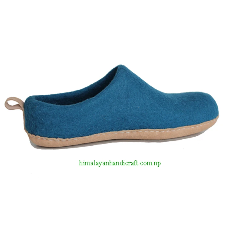 
Handmade in Nepal Felt Slipper/Shoes/Boot 