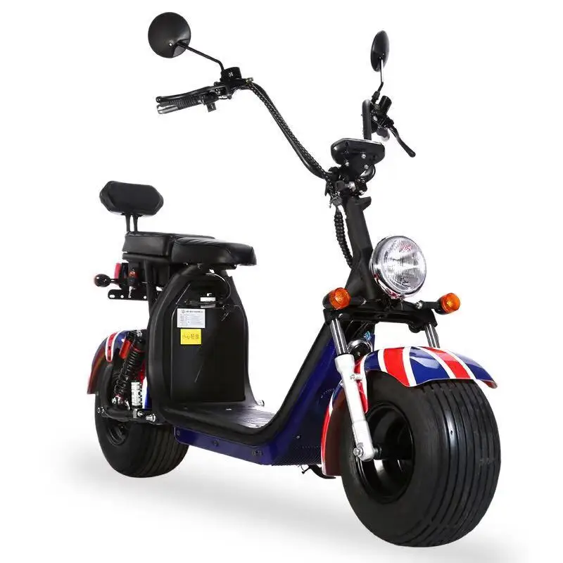 EEC/COC Citycoco 3000W Homologation Electric Scooter with Removable Lithium Battery