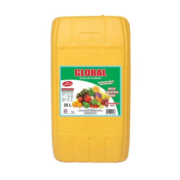 
25 л глобальное пальмовое масло (Французская этикетка) 