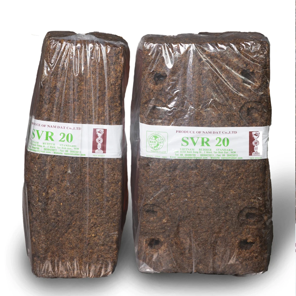  Hot Natural Rubber SVR 20 (TSR 20) with cheap price from