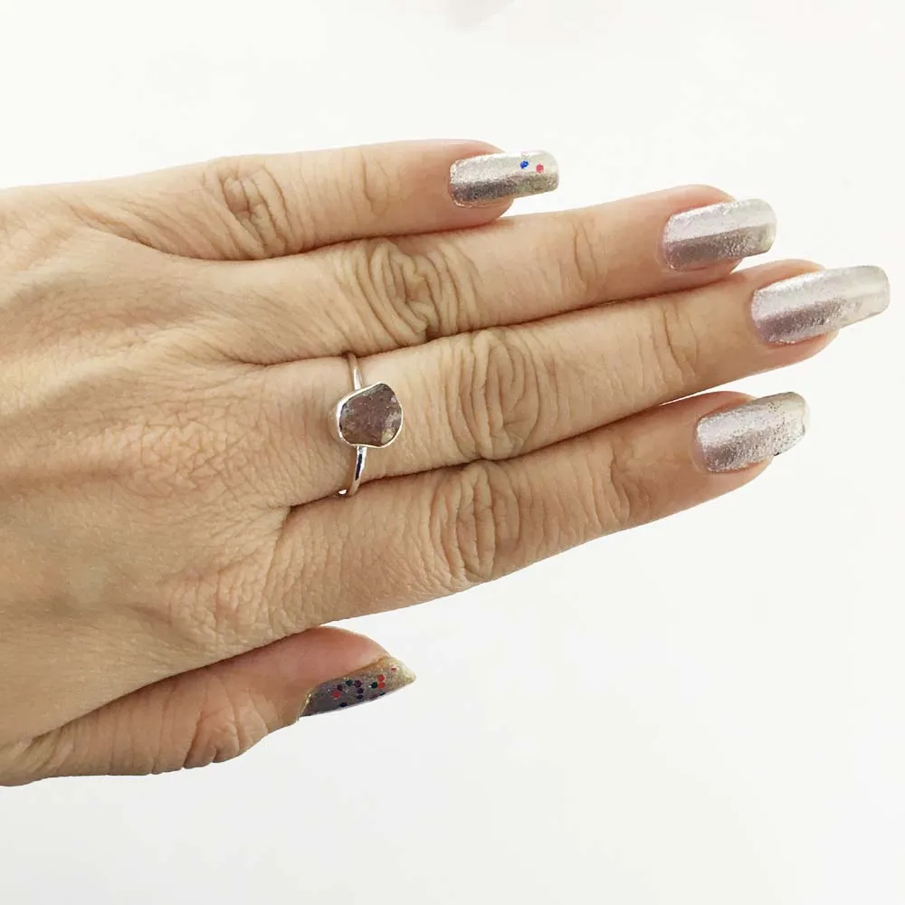 Hot Selling Simple Design Ring Fanta Garnet Gemstone 100 % 925 sterling silver Excellent Quality Factory Wholesale Price Ring